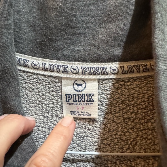 PINK Victoria’s Secret 1/4 zip pullover Size Small - Picture 4 of 4